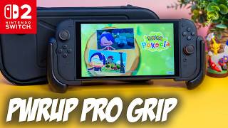 PWRUP Nintendo Switch 2 Pro Grip Review – Memory Foam Handles Change Everything!