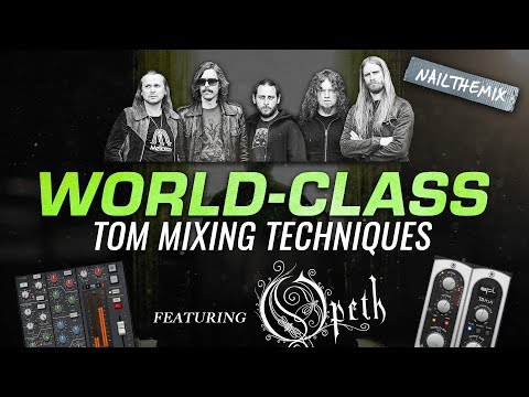 World-class tom mixing techniques w/ Jens Bogren + OPETH