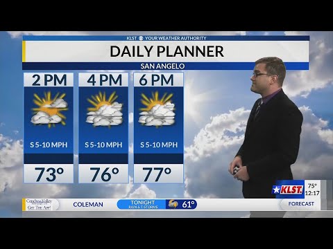 KLST Afternoon Forecast: Wednesday, March 18th