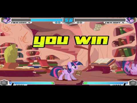 Fighting is magic project A - Gameplay with Twilight Sparkle: Part 1