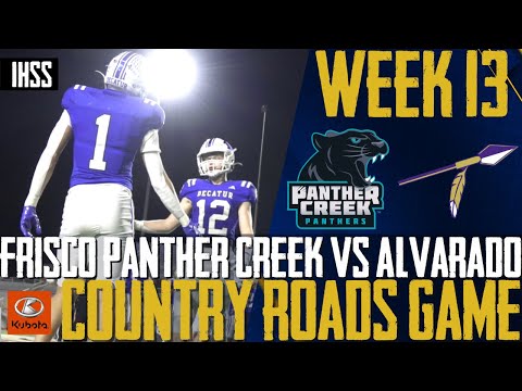 Epic Showdown: Panther Creek vs. Alvarado | High School Football Highlights
