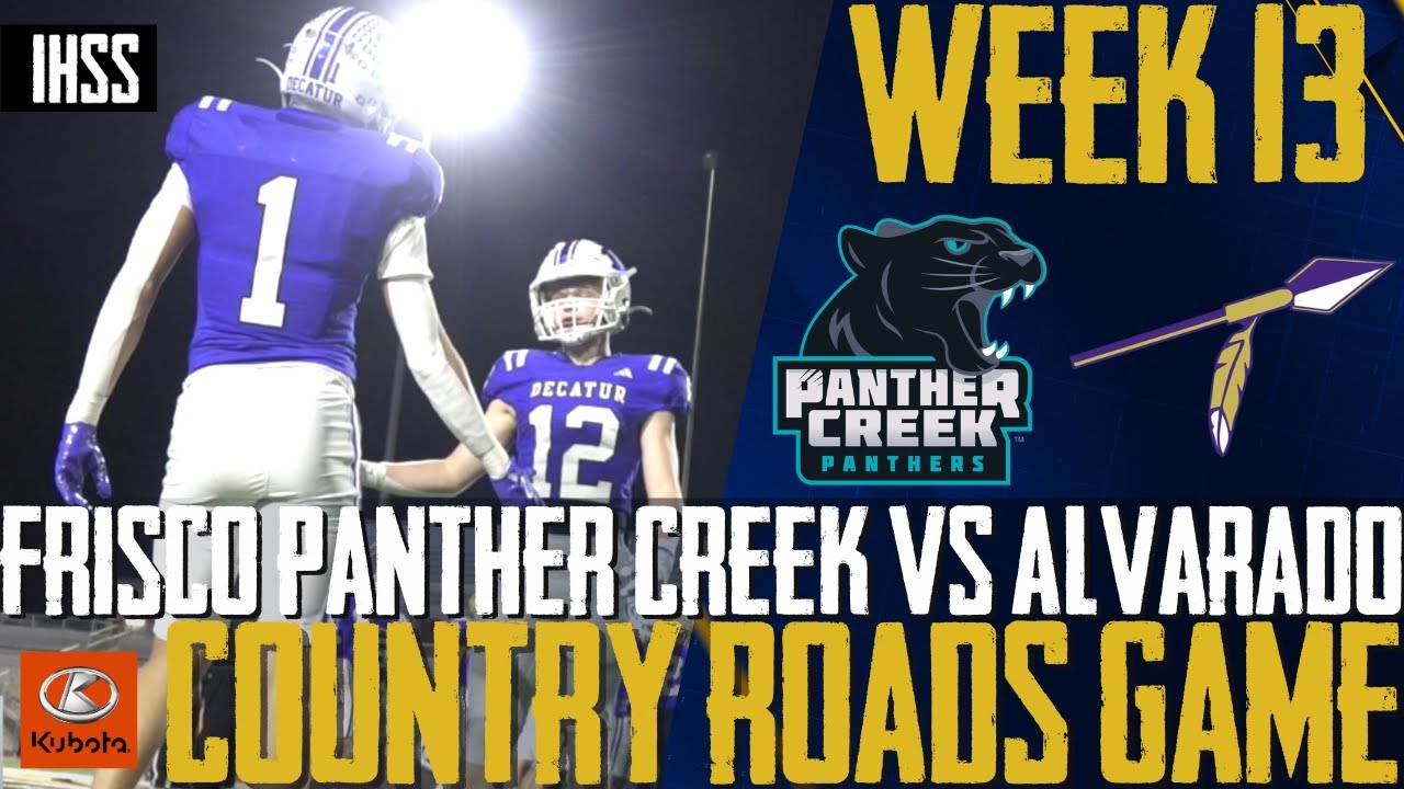 Epic Showdown: Panther Creek vs. Alvarado | High School Football Highlights