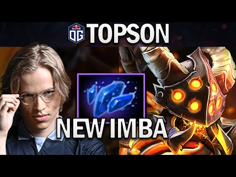 OG.TOPSON CLINKZ WITH AGHANIMS SHARDS - DOTA 2 7.28