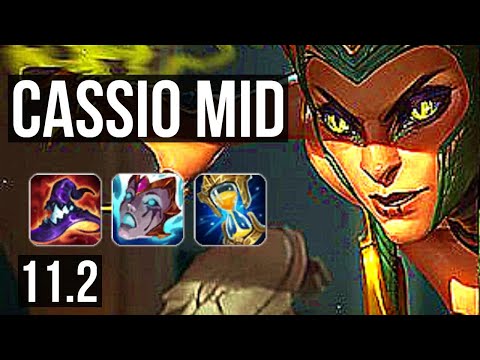 CASSIOPEIA vs VIEGO (MID) | 500+ games, 800K mastery | BR Diamond | v11.2