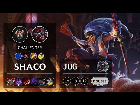 Shaco Jungle vs Kayn - EUW Challenger Patch 10.16
