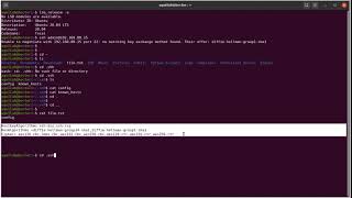 Linux-No Matching key exchange method found