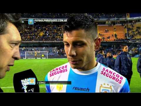 Gómez: "El equipo va agarrando ritmo". Boca 0 - Rafaela 3. Fecha 3. Primera División 2014. FPT