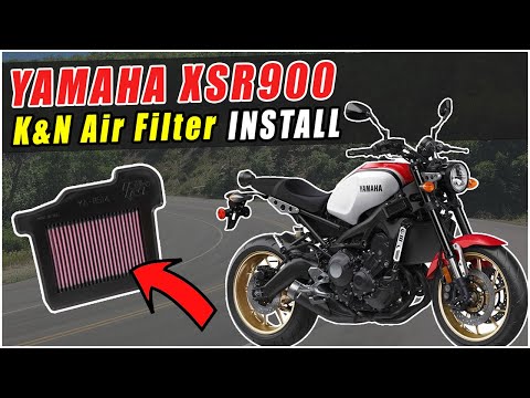 XSR900 K&N Air Filter Install! | Prepping for an ECU Flash!