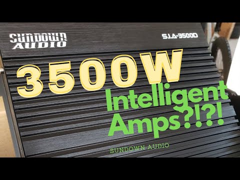 Sundown Audio SIA 3500 UNBOXING [NEW Intelligent AMPS]