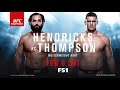 UFC Fight Night: Hendricks vs Thompson - Collision Course
