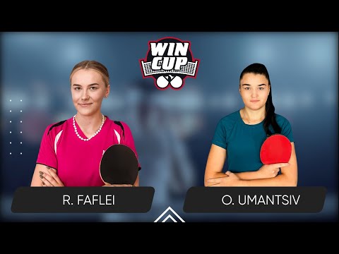 07:00 Romaniia Faflei - Olha Umantsiv West 1 WIN CUP 12.07.2024 | Table Tennis WINCUP