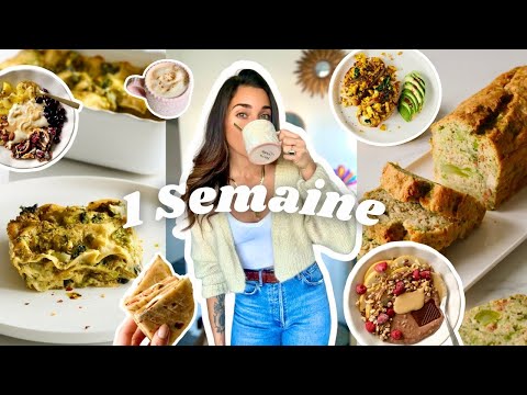 1 SEMAINE DANS MON ASSIETTE | Vegan | en Hiver