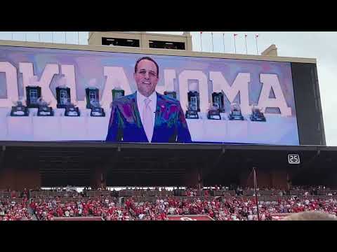 Baker Mayfield Heisman Statue Day #bakermayfield #oklahomafootball