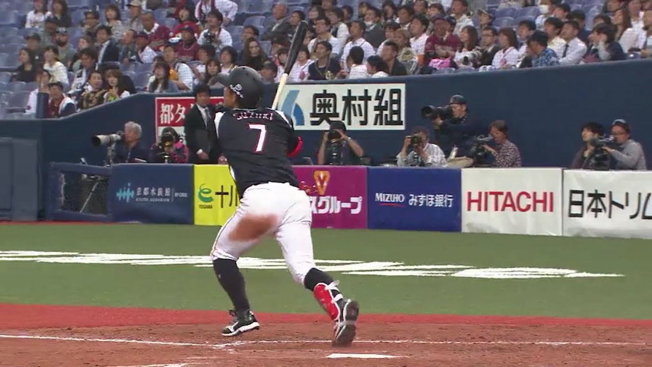 千葉ロッテ・鈴木大地が豪快な1号アーチ！