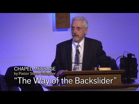 The Way of the Backslider - Steve Gallagher