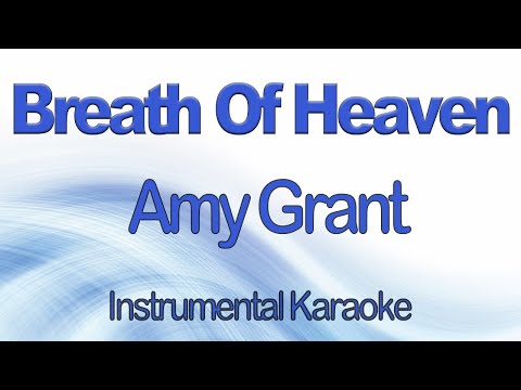 Breath Of Heaven - Amy Grant - Christmas Instrumental Karaoke with Lyrics