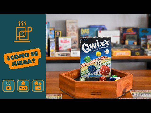 Vídeo relacionado con NSV QWIXX. Juego de Dados y Estrategia Mental. Edición en español.