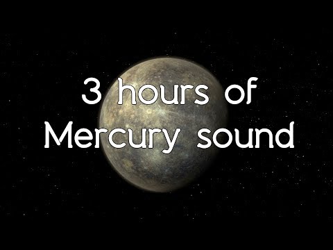 🎧 Mercury sound in high quality white noise ASMR Space sounds Connect to the universe