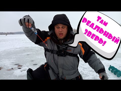 Поехали ловить плотву, а нарвались на РЫБУ НЕЖДАНЧИК :-) Зимняя рыбалка с Михалычем!