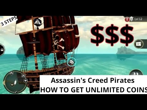 Assassin's Creed Pirates How To Get Millions of Coins! 3 Steps to UNLOCK EVERYTHING! NO HACKS/MODS