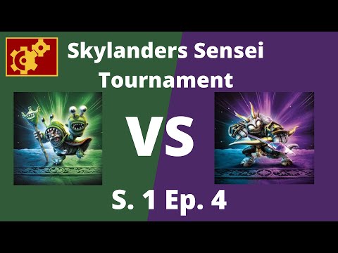 Chompy Mage Vs. Buckshot - Skylanders Sensei Tournament - S. 1 Ep. 4
