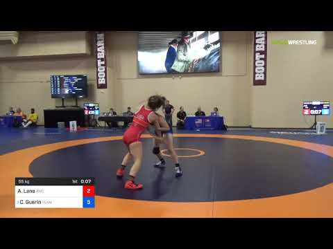 2018 Marine Corps US Open/Senior Women's Freestyle 55 Con Semis - Ainslie Lane (AWC) Vs. Cameron G