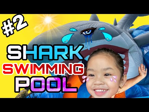 Raysha & Rayqal Swimming Part 2 | Water Themepark