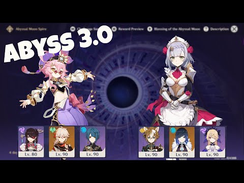 New Spiral Abyss 3.0 Floor 12 ~ [Electro-Charged Teams] Dori & Noelle + Builds