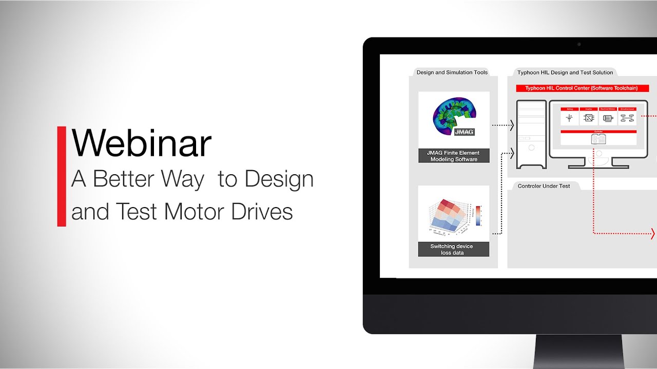 A Better Way to Design and Test Motor Drives for EV&#8217;s | Webinar