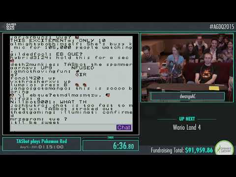 [TAS] [Showcase] SGB Pokémon: Red Version "Pokémon Plays Twitch" by dwangoAC, Ilari & p4plus2 in ...