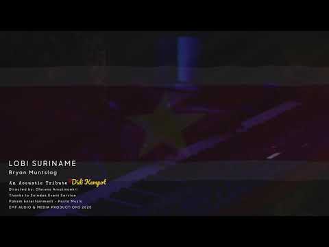 "Lobi Suriname" vocals by Bryan Muntslag. (Song by Didi Kempot.)