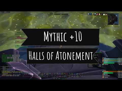 +10 Halls of Atonement Chested - Night Fae MM Marksmanship Hunter PoV | Shadowlands Mythic Plus