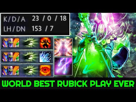 Qupe Mid [Rubick] Too Many Great Skills To Steal WTF Plays 7.22 Dota 2