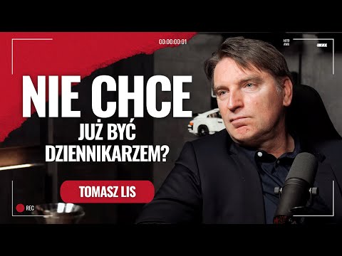 Tomasz Lis. Nie chce być już dziennikarzem?