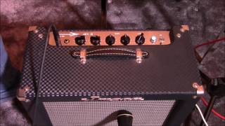 Video thumbnail for Ampeg J-12T Jet II guitar amplifier, played clean by music 24-7