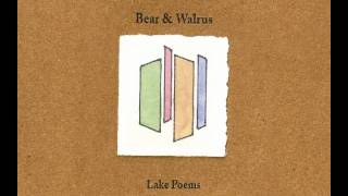 Bear & Walrus - Confessions of an English Opium-Eater