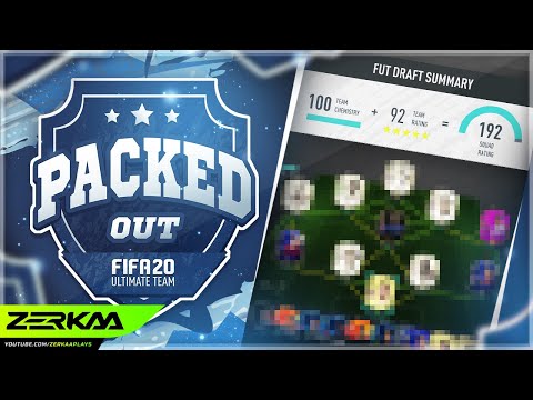 GETTING A 192 RATED TEAM IN THE DRAFT! (Packed Out #101) (FIFA 20 Ultimate Team)