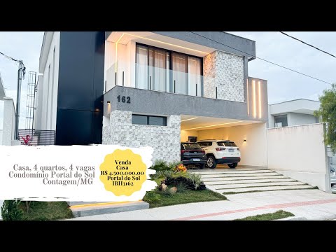 Casa no Condomínio Fechado - Portal do Sol em Contagem - Código: IBH3162 - Venda