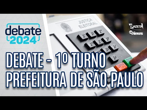 Debate Prefeitura de São Paulo – 1º Turno – TV Gazeta (01/09/2024)
