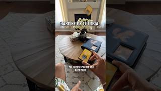 This is how I do the pokemon code card flick in my videos #pokemoncards #pokemontcg #cardtrick