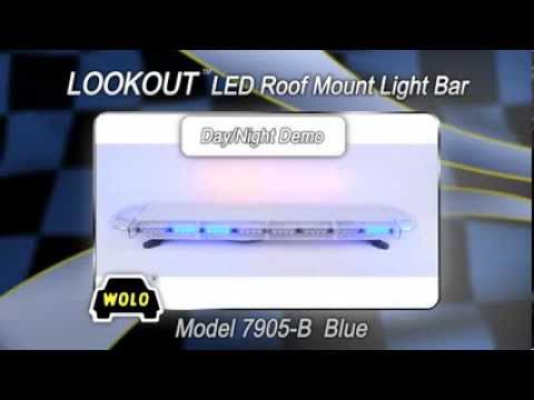 WOLO LOOKOUT GEN 3 LIGHT BAR 7900 SERIES