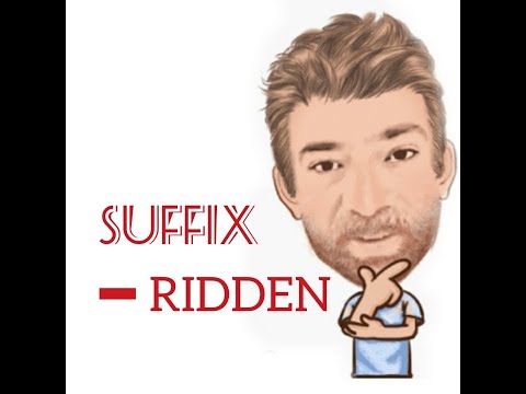 English Tutor Nick P Suffix (7)  - Ridden