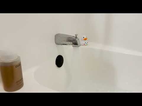 10 Hours Bathtub Running - White Noise ASMR / Soothing Sounds for Sleep 😴