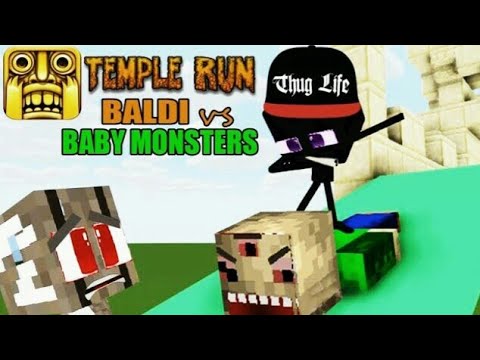 School Monsters baby temple run bald's charlleng minicreft animation