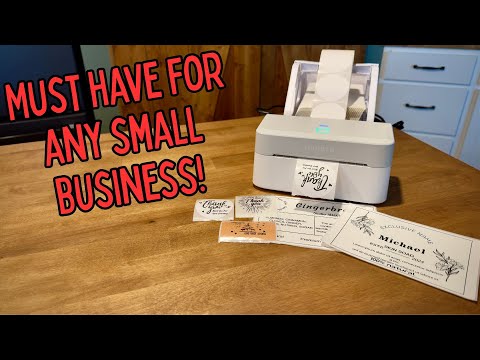 Munbyn RW403B Label Printer Review | Is It Worth It for Your Small Business?