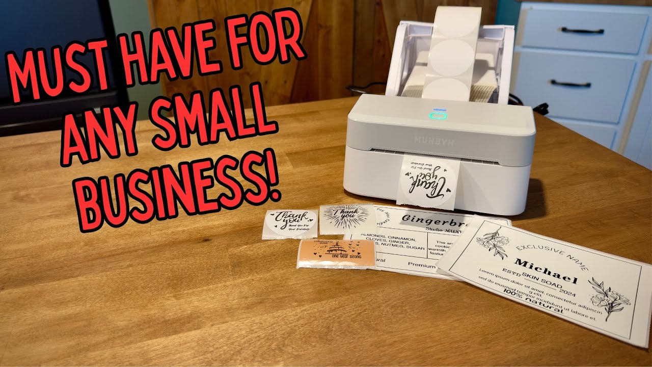 Munbyn RW403B Label Printer Review | Is It Worth It for Your Small Business?