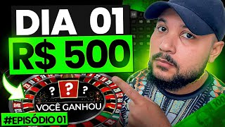 Day 1: Seeking R$100 a Day in Roulette #Episode1 thumbnail