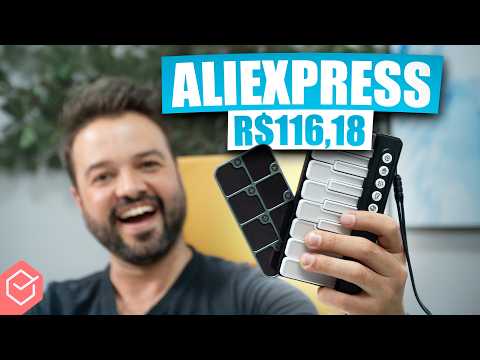 12 PRODUTOS TECH INCRÍVEIS e BARATOS que IMPORTEI do ALIEXPRESS até R$250 pra não ter taxa!