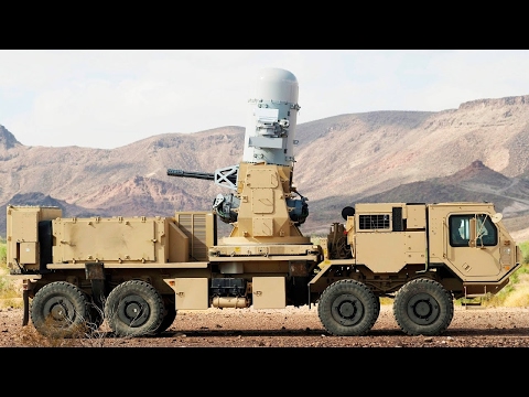 Monstrously Powerful C-RAM in Action / Firing - Counter Rocket, Artillery, and Mortar