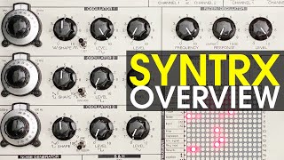Video thumbnail for Erica Synths SYNTRX: Overview of functions, raw sound demos and patch ideas by HAINBACH